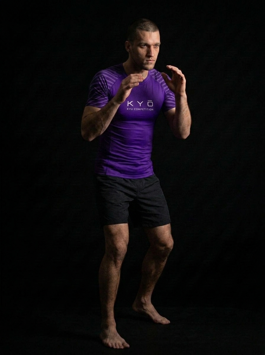 Rash guard Ryu Competition faixa ROXA
